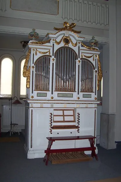Orgel aus Magarei, heute in Bukarest