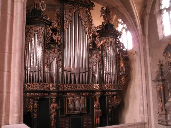 Orga din Hermannstadt-Stadtpfarrkirche, fotografia 1