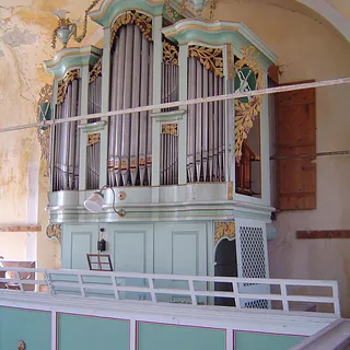Orgel noch vollständig