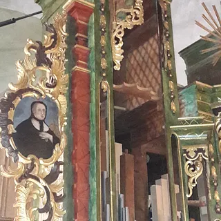 Detail, nach dem Diebstahl