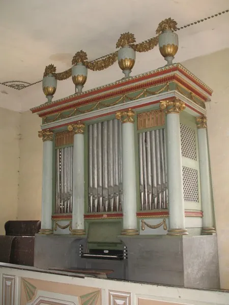 Orgel in Bußd bei Mediasch, Foto 1