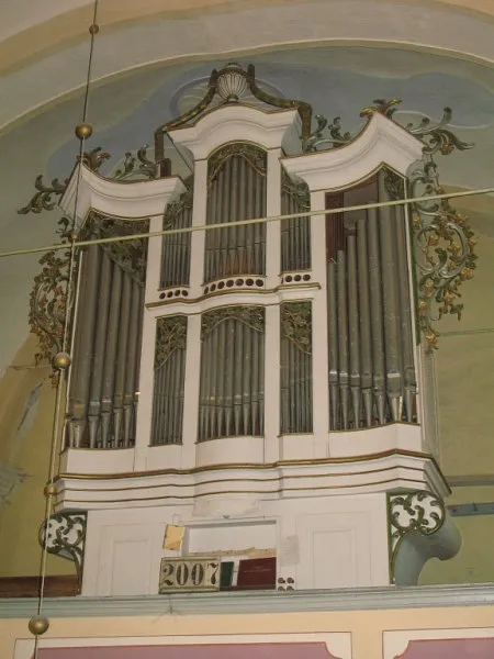 Organ in Martinsberg, photo 1