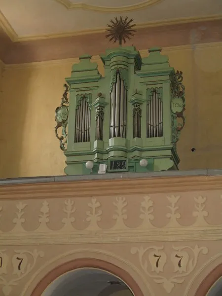 Orgel in Mergeln, Foto 1